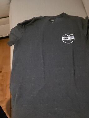Oakley Black Short-Sleeve Logo Tee